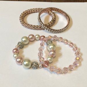 END OF YEAR SALE! | 4 Pink Bracelets